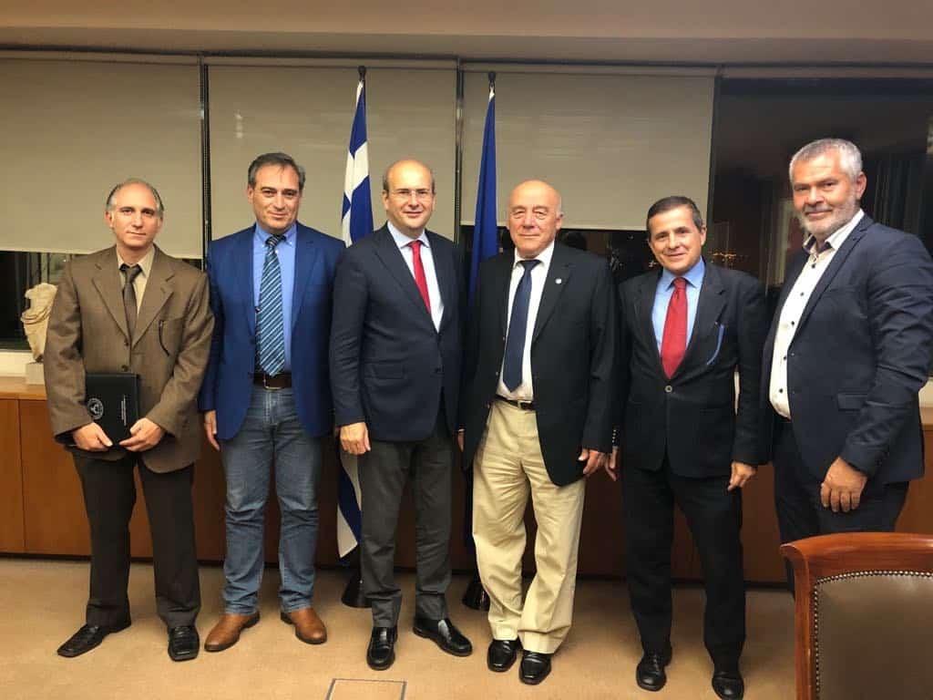 Συνάντηση της Κυνηγετικής Συνομοσπονδίας Ελλάδας με τον Υπουργό Περιβάλλοντος κ. Κωστή Χατζηδάκη